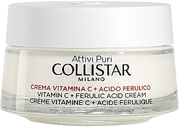 Крем для лица с витамином С и феруловой кислотой - Collistar Attivi Puri Vitamin C + Ferulic Acid Cream — фото N1