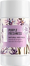 Дезодорант-стик "Лаванда и бергамот" - Biobaza Purple Freshness Natural Deo Stick — фото N1