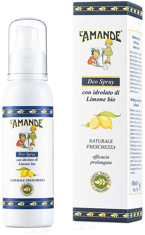 Дезодорант - L'Amande Limone Bio Deo Spray — фото N1