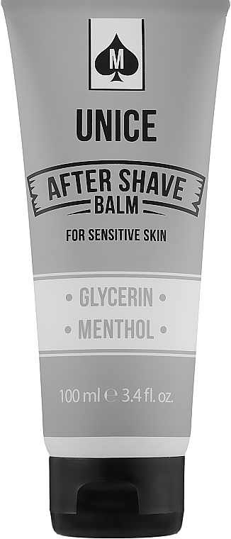 Бальзам після гоління "Ментол і гліцерин" - Unice After Shave Balm — фото N3