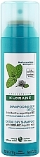 Духи, Парфюмерия, косметика Сухой шампунь - Klorane Aquatic Mint Detox Dry Shampoo