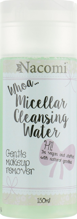 Мицеллярная вода с экстрактом алоэ - Nacomi Micellar Cleansing Water Aloe