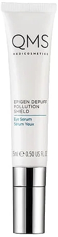 Сироватка для захисту очей - QMS Epigen Depuff Pollution Shield Eye Serum — фото N1