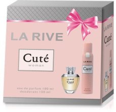 Духи, Парфюмерия, косметика УЦЕНКА La Rive Cute Woman - Набор (edp/100ml + deo/150ml) *