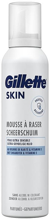 Мусс для бритья - Gillette Skinguard Ultra Sensitive Mousse — фото N1