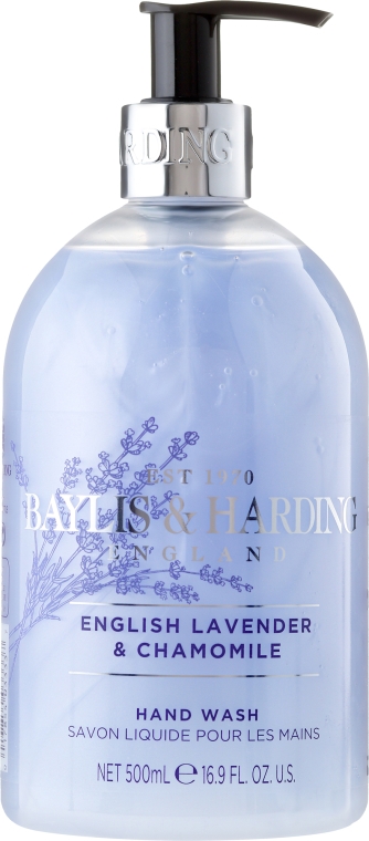 Жидкое мыло для рук - Baylis & Harding French Lavender & Chamomile Hand Wash — фото N1