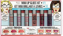 Духи, Парфюмерия, косметика Набор блесков для губ - theBalm Mini Lip Gloss Kit Vol. 1 (lipstick/6x1.2ml)