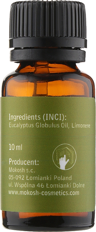 Эфирное масло "Эвкалипт" - Mokosh Cosmetics Eucalyptus Oil — фото N4