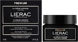 Антивіковий крем для обличчя - Lierac Premium The Silky Cream — фото N2