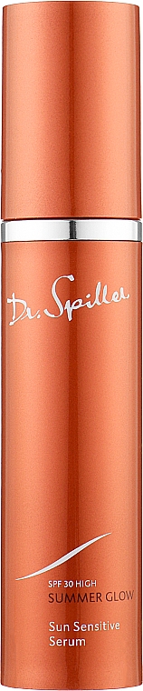 Сонцезахисна сироватка для обличчя - Dr. Spiller Summer Glow Sun Sensitive Serum SPF 30 — фото N1