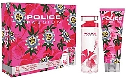 Police Passion Woman - Набор (edt/100ml + lotion/125ml) — фото N1