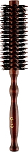 Парфумерія, косметика Щітка-брашинг CS-10A, з дерев'яною фігурною ручкою та прямим ворсом - Cosmo Shop