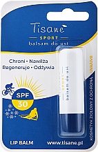 Гигиеническая помада для губ, блистер - Farmapol Tisane Sport Lip Balm SPF30 — фото N1