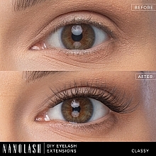 Накладні вії - Nanolash Diy Eyelash Extensions Classy — фото N29