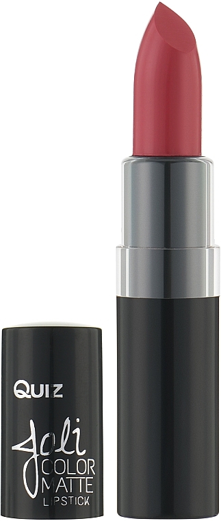 Quiz Cosmetics Joli Color Matte Long Lasting Lipstick * - Quiz Cosmetics Joli Color Matte Long Lasting Lipstick — фото N1