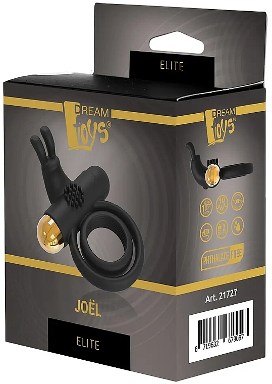 Ерекційне віброкільце - Dream Toys Elite Joel — фото N4