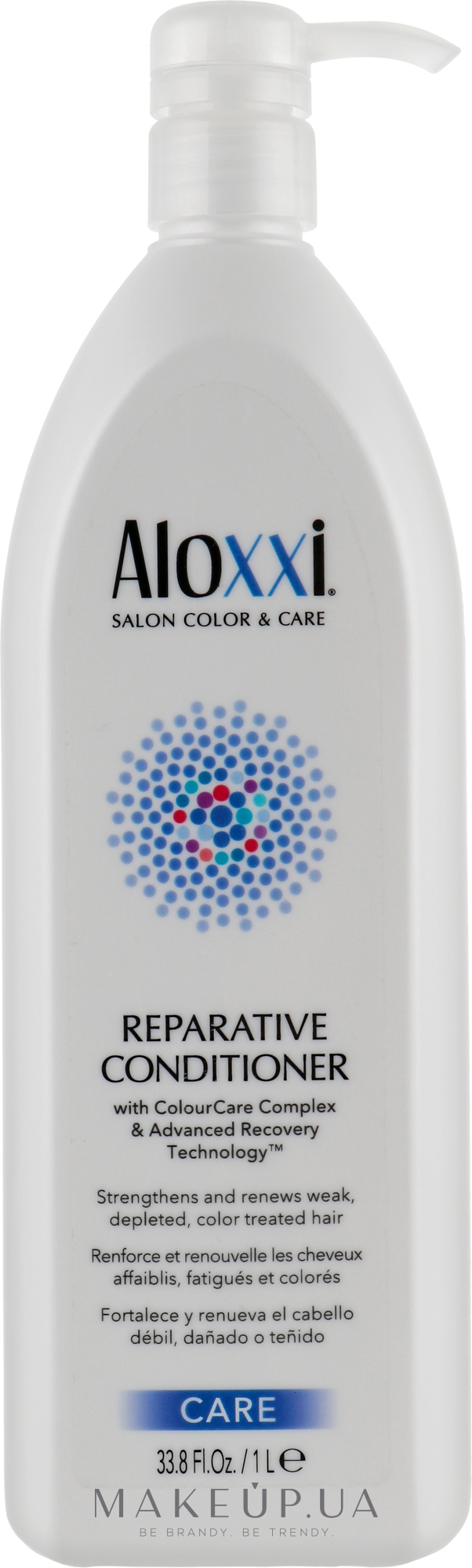 Восстанавливащий кондиционер для волос - Aloxxi Reparative Conditioner — фото 1000ml