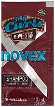 Безсульфатный шампунь для кудрявых волос - Novex My Curls Movie Star Shampoo(мини) — фото N1