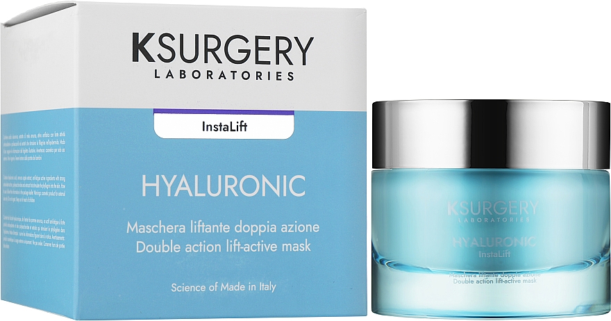 Активная маска для лифтинга двойного действия - K-Surgery Hyaluronic InstaLift Double Action Lift Active Mask — фото N2