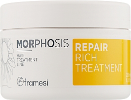Парфумерія, косметика Маска відновлювальна для волосся інтенсивного дії - Framesi Morphosis Repair Rich Treatment