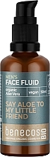 Флюїд для обличчя з органічним алое вера - Benecos For Men Bio Organic Aloe Vera Face Fluid — фото N1