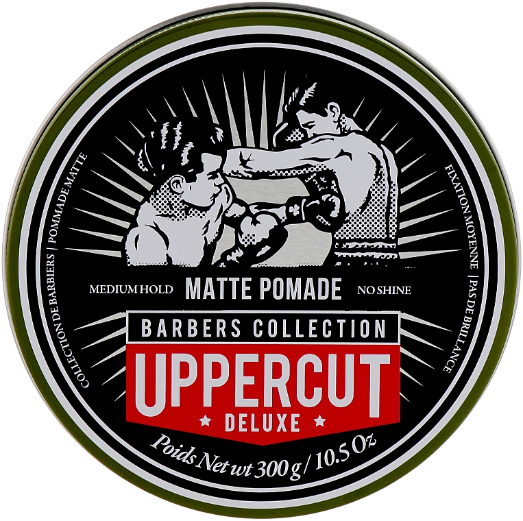 Матовая помада для волос средней фиксации - Uppercut Deluxe Barbers Collection Matt Pomade — фото N3