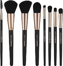 Набір пензлів для макіяжу, 8 шт. - Magic Studio Makeup Brush Set — фото N2