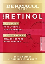 Маска для обличчя з ретинолом - Dermacol Bio Retinol Face Mask — фото N1