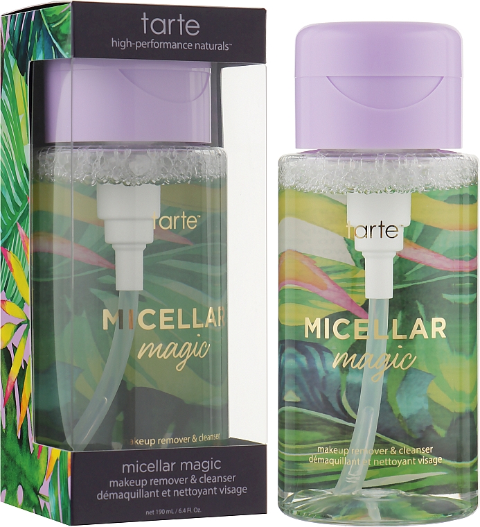 Мицеллярная вода - Tarte Cosmetics Micellar Magic Makeup Remover & Cleanser — фото N2
