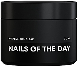 Парфумерія, косметика Моделювальний гель для нігтів, прозорий - Nails Of The Day Premium Gel Clear