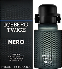 Iceberg Twice Nero For Him - Туалетная вода — фото N2
