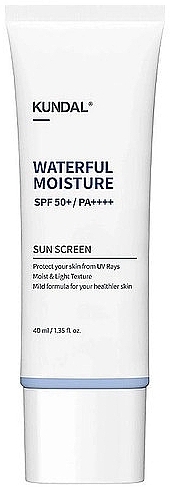 Солнцезащитный крем для лица - Kundal Waterful Moisture Sunscreen SPF50+ /PA + + + +  — фото N1