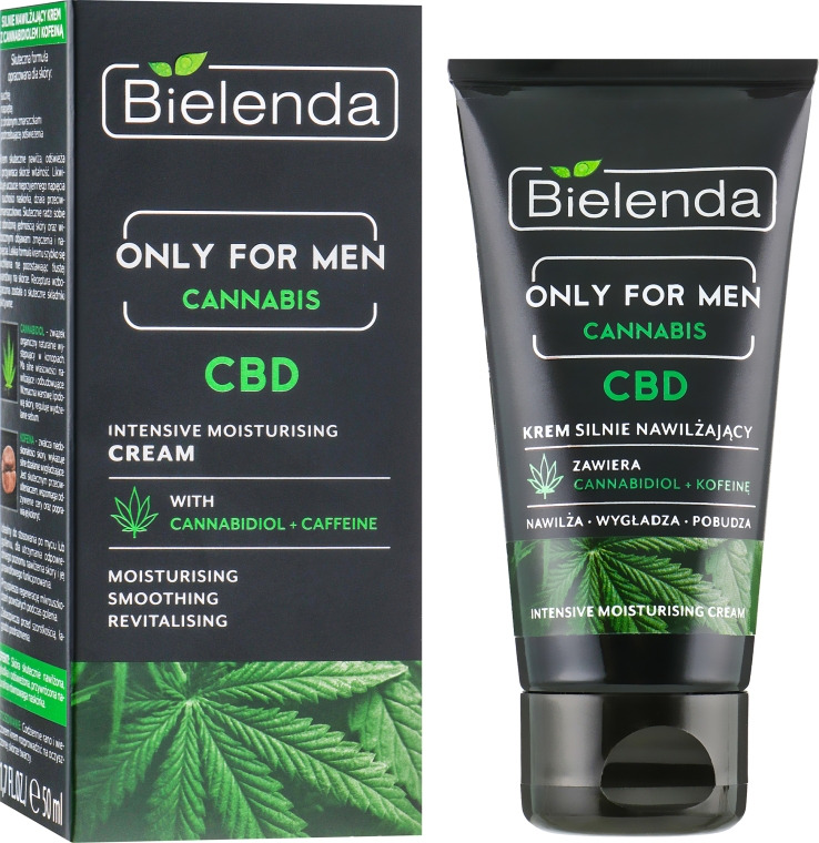 Увлажняющий крем для лица - Bielenda Only For Men Intensive Moisturising Cream