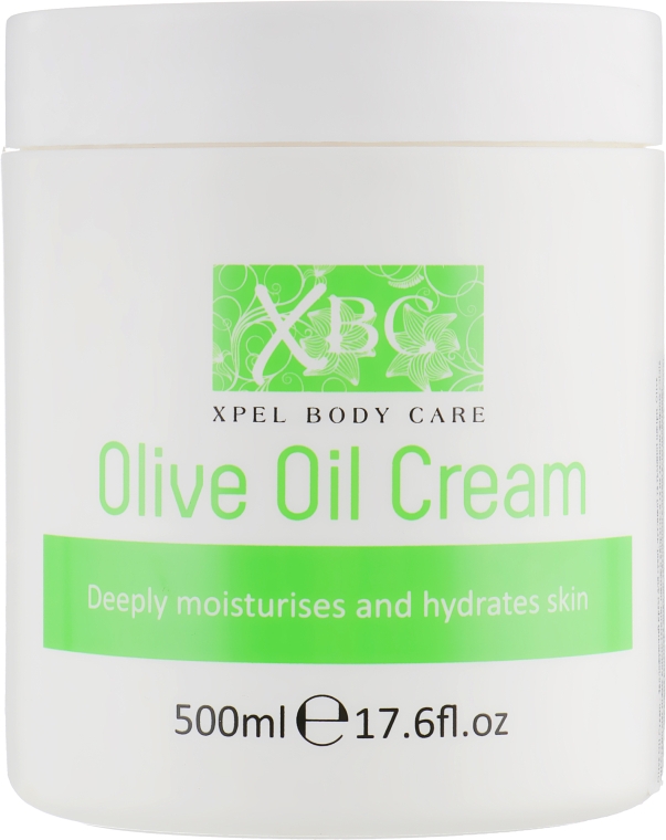 Живильний крем для тіла з олією оливи - Xpel Marketing Ltd Olive Oil Cream — фото N1