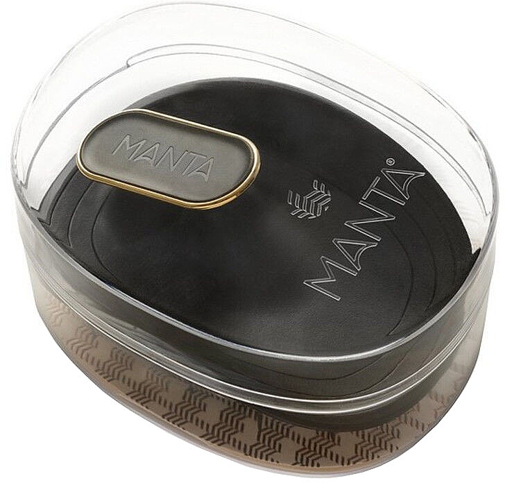 Щетка для волос, черная - Manta Healthy Hair Brush Black — фото N3