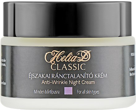 Нічний крем проти зморшок - Helia-D Classic Anti-Wrinkle Night Cream — фото N2