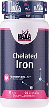 Парфумерія, косметика Дієтична добавка "Хелатне залізо" - Haya Labs Chelated Iron 15 Mg