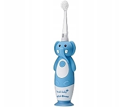 Электрическая зубная щетка, 0-10 лет - Brush-Baby WildOnes Evie Elephant Sonic Toothbrush — фото N2