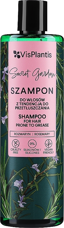 Шампунь для нормального і схильного до жирності волосся - Vis Plantis Herbal Vital Care Shampoo For Hair With Tendency To Grease