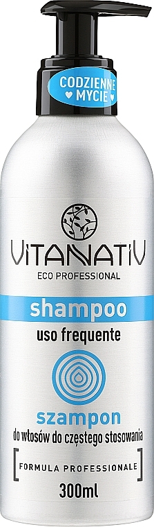 Шампунь для волос, для частого использования - Vitanativ Shampoo Uso Frequente — фото N1