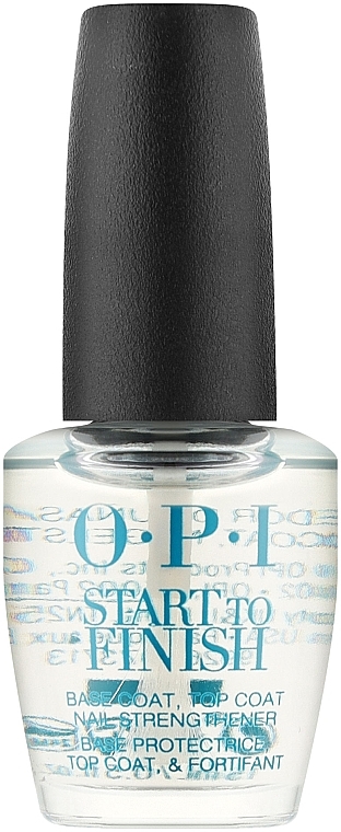 База и верхнее покрытие для ногтей - OPI Start To Finish Base & Top Coat — фото N1