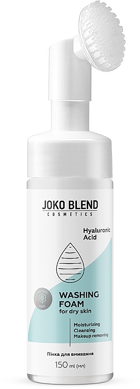 Пінка для вмивання з гіалуроновою кислотою для сухої шкіри - Joko Blend Washing Foam