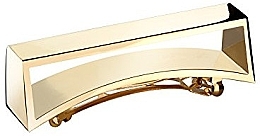 Парфумерія, косметика Заколка для волосся - Oribe Geometric Gold Plated¬ Metal Barrette