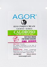 Духи, Парфюмерия, косметика Крем дневной для сухой и нормальной кожи - Agor Giorno Caloroso Day Face Cream (пробник)