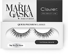 Духи, Парфюмерия, косметика Накладные ресницы - Clavier Quick Premium Lashes Say Yes To Mess SK09