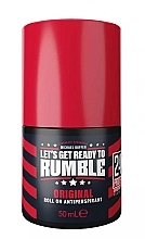 Парфумерія, косметика Антиперспірант кульковий - Rumble Men Original Roll-On Antiperspirant