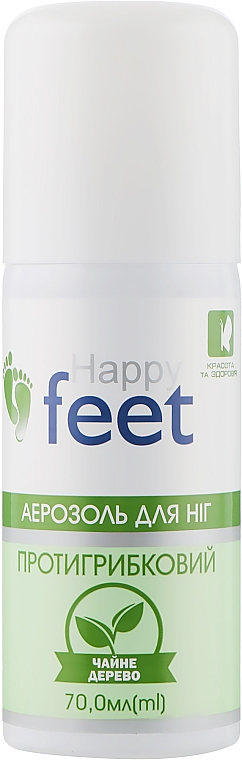 Аэрозоль для ног "Противогрибковый" - Happy Feet