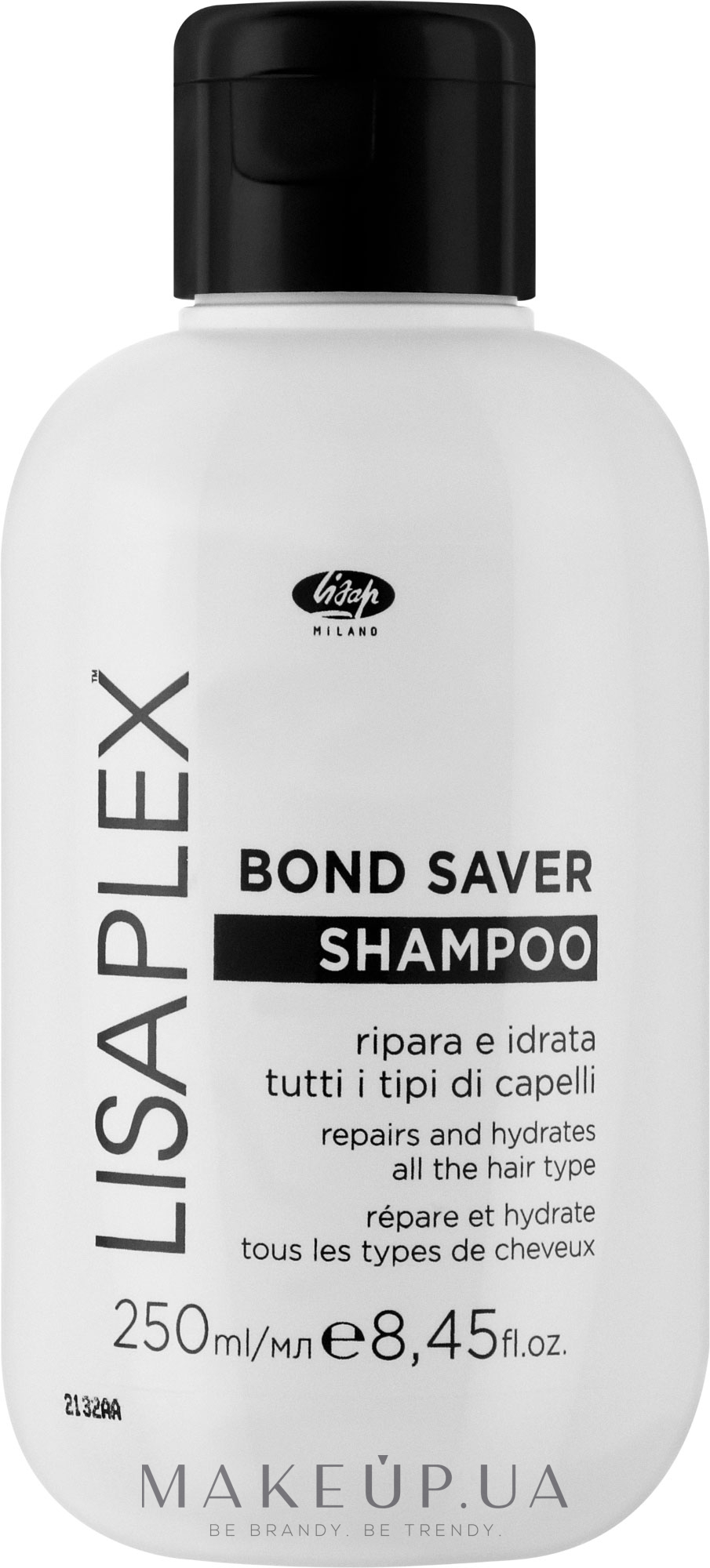 Шампунь для волосся - Lisap Lisaplex Bond Saver Shampoo — фото 250ml