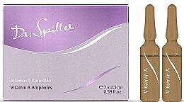 Духи, Парфюмерия, косметика Ампулы для лица, омолаживающие - Dr. Spiller Vitamin A Ampoules