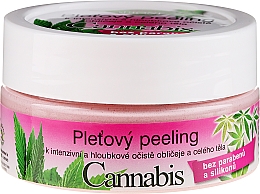 Духи, Парфюмерия, косметика Пилинг для лица и тела "Конопля" - Bione Cosmetics Cannabis Face Peeling